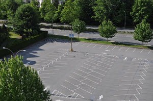 Parking Lot Cleaning Services in Webster